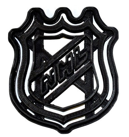 6x NHL Hockey Fondant Cutter Cupcake Topper 1.75 IN USA FD734