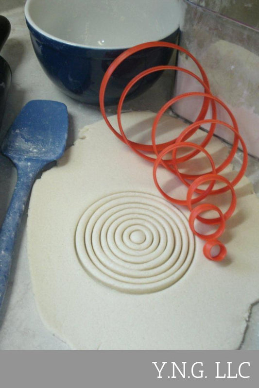 Ascending Circles Set of 8 Special Occasion Cookie Cutter Made In USA PR755