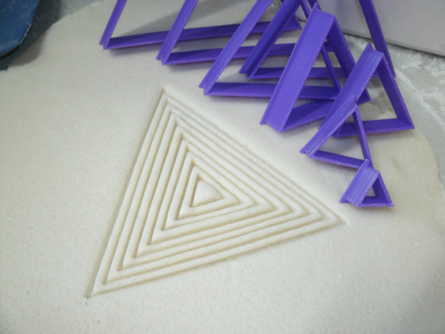 Ascending Triangles Set of 8 Special Occasion Cookie Cutter Made In USA PR756