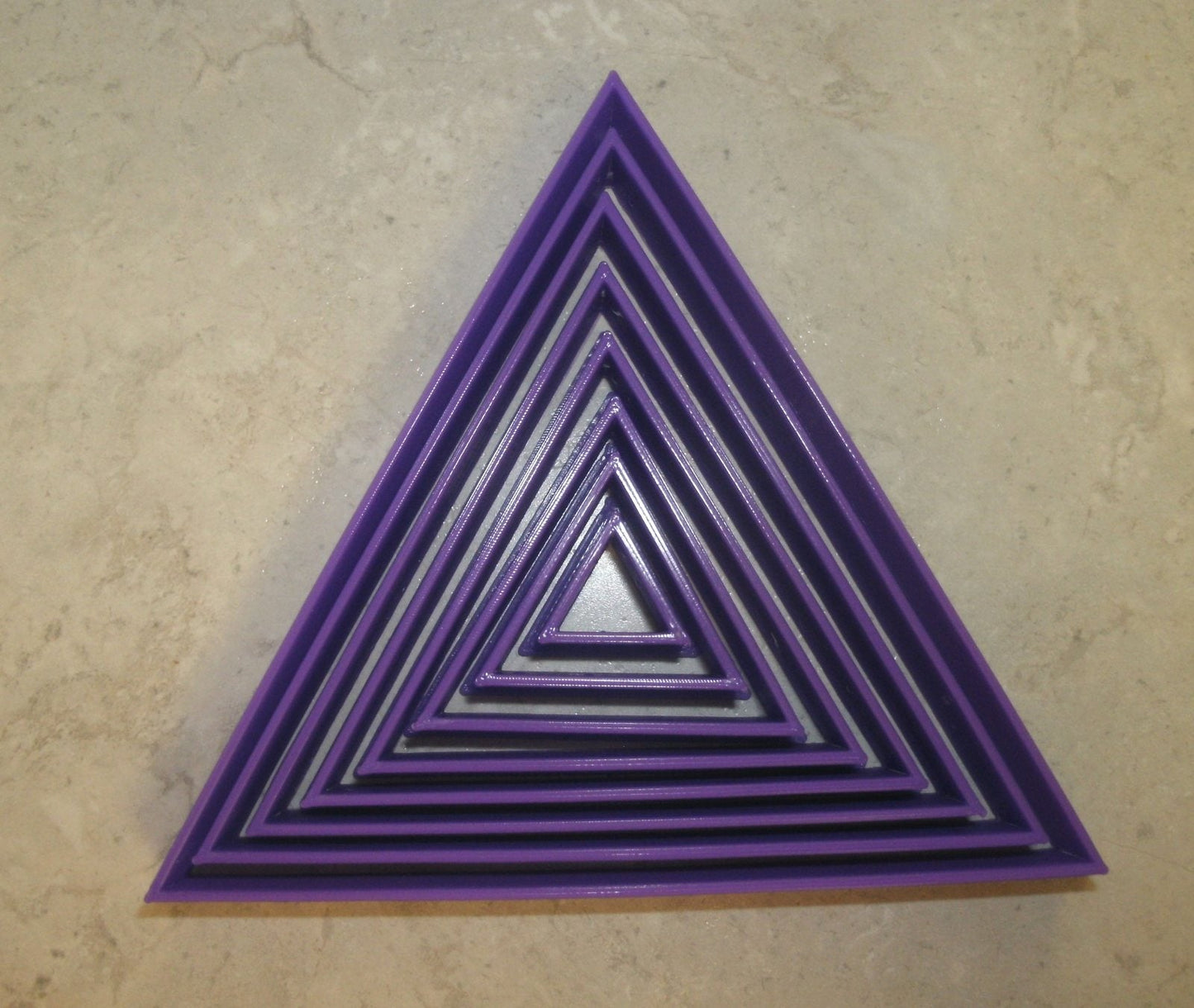 Ascending Triangles Set of 8 Special Occasion Cookie Cutter Made In USA PR756