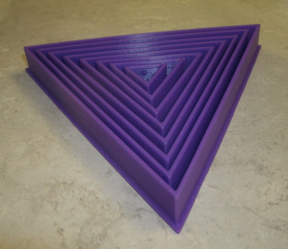 Ascending Triangles Set of 8 Special Occasion Cookie Cutter Made In USA PR756