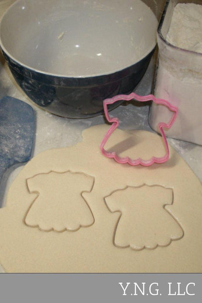 Baby Girl Dress Gown Tutu Ruffles Party Cookie Cutter Made In USA PR662