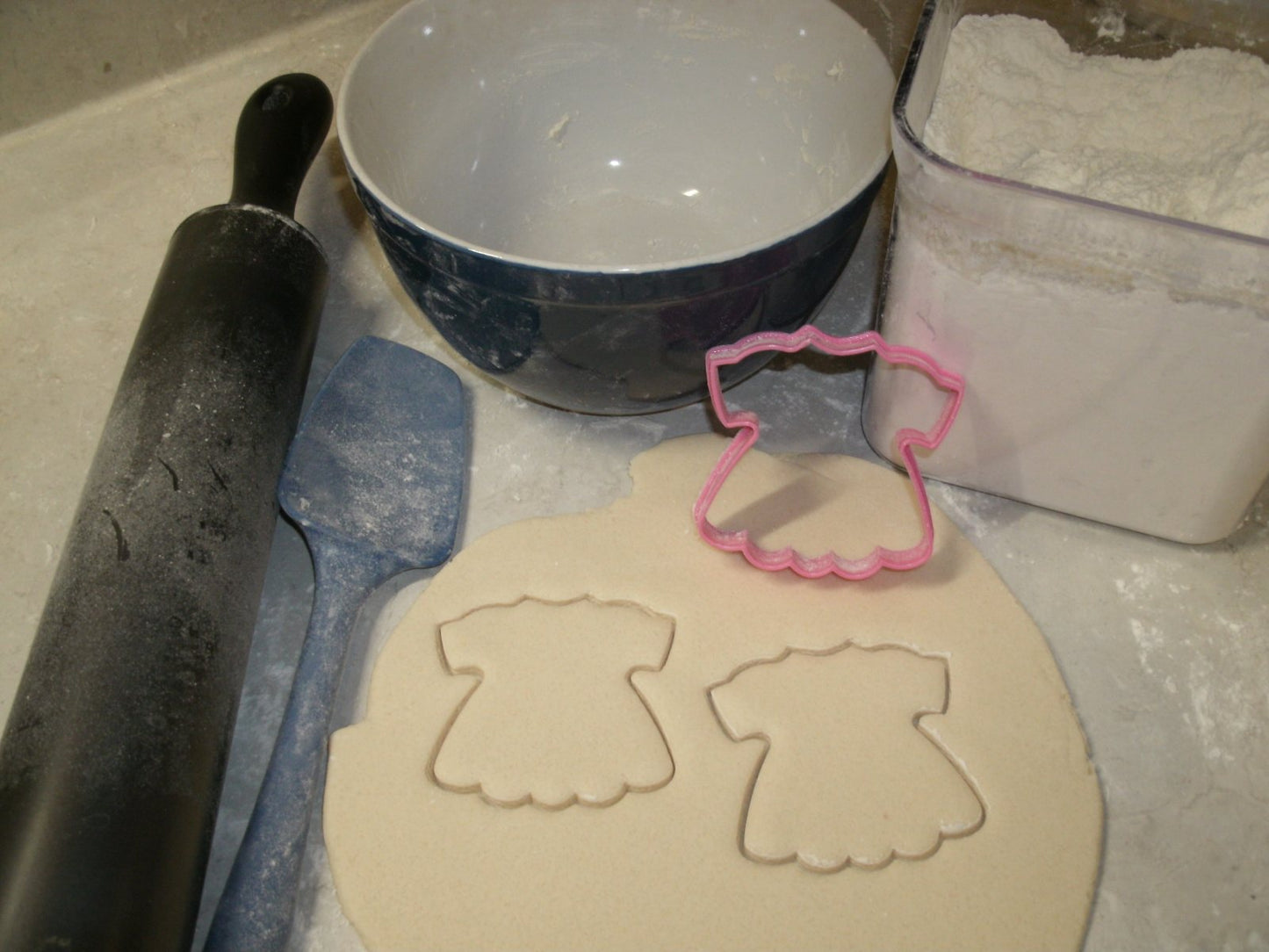 Baby Girl Dress Gown Tutu Ruffles Party Cookie Cutter Made In USA PR662