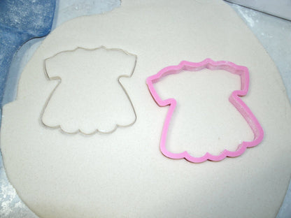 Baby Girl Dress Gown Tutu Ruffles Party Cookie Cutter Made In USA PR662