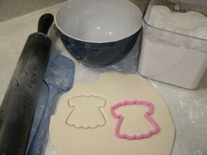 Baby Girl Dress Gown Tutu Ruffles Party Cookie Cutter Made In USA PR662