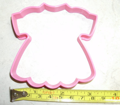 Baby Girl Dress Gown Tutu Ruffles Party Cookie Cutter Made In USA PR662