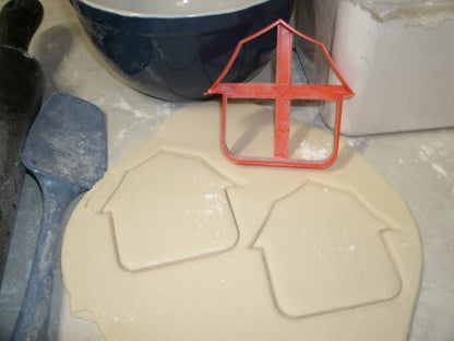 Red Barn Farm Building Agriculture Cookie Cutter Made In USA PR663