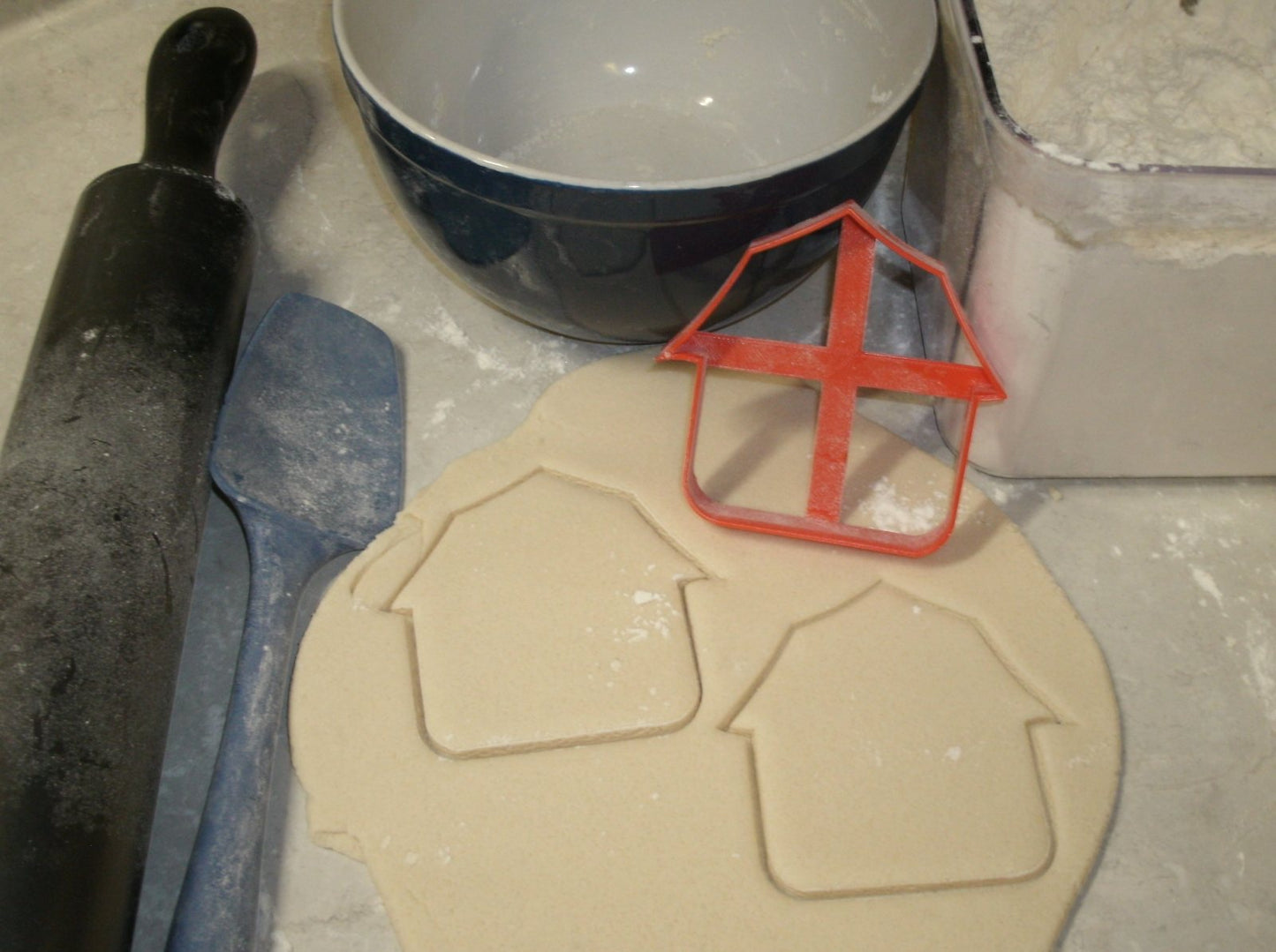 Red Barn Farm Building Agriculture Cookie Cutter Made In USA PR663