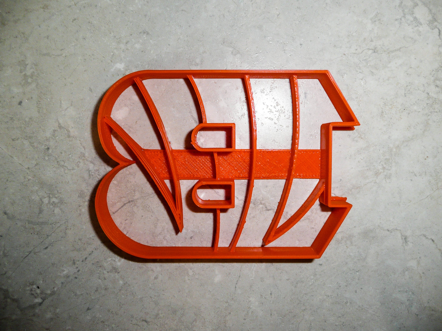 6x Cincinnati Bengals Fondant Cutter Cupcake Topper 1.75 IN USA FD948