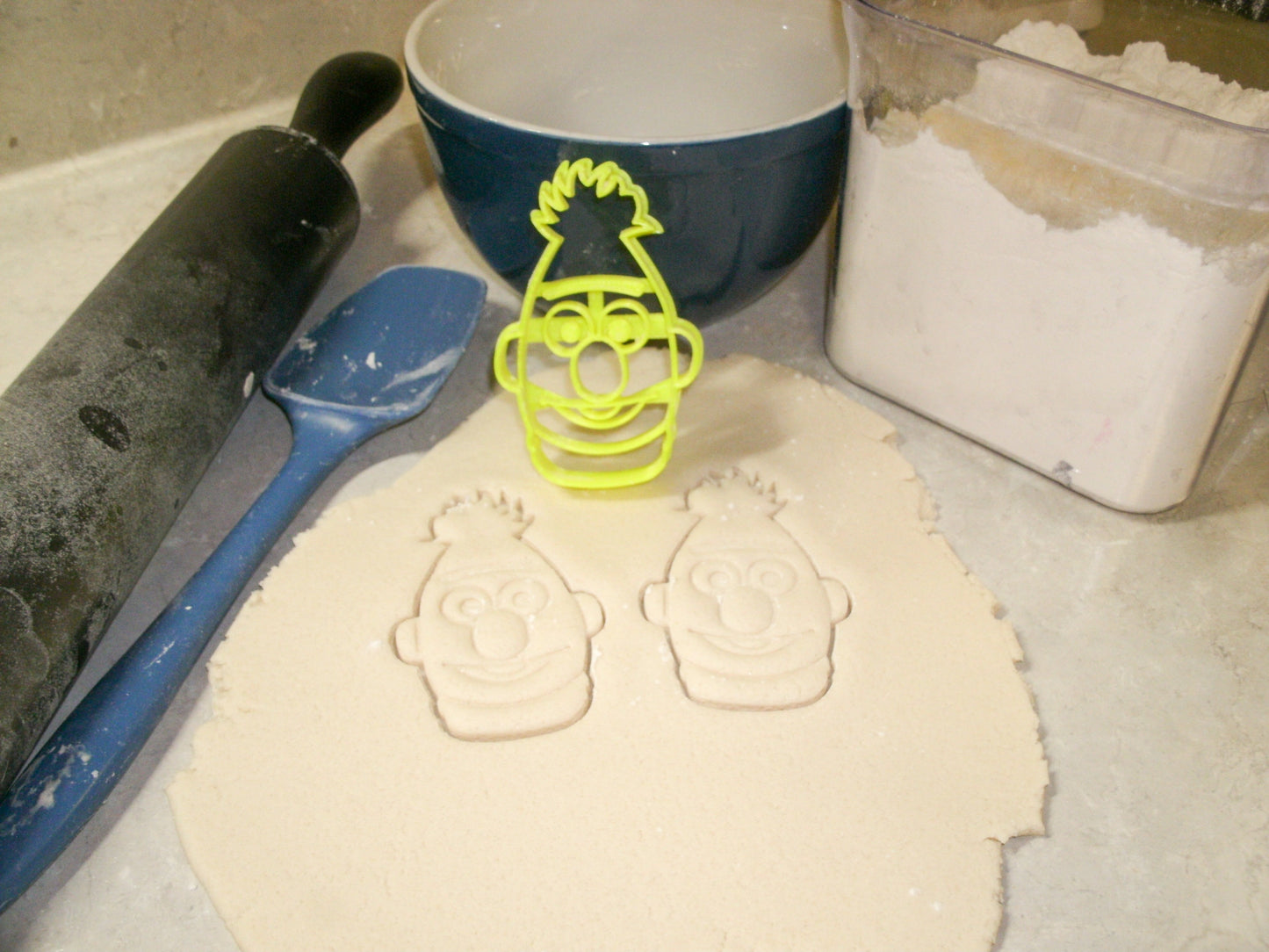 Bert Face Sesame Street Muppet Character Cookie Cutter Made In USA PR2250