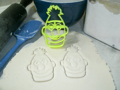 Bert Face Sesame Street Muppet Character Cookie Cutter Made In USA PR2250