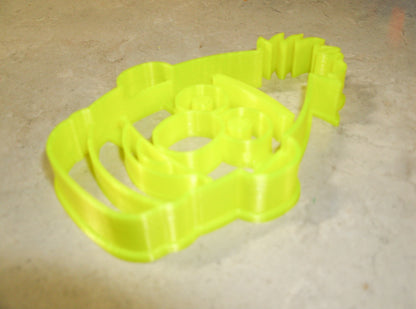 6x Bert Face Fondant Cutter Cupcake Topper 1.75 IN USA FD2250