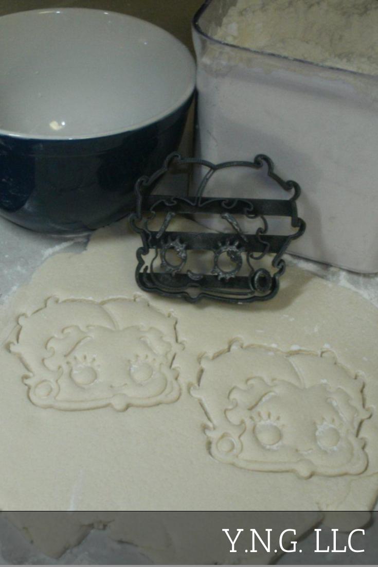 Betty Boop Black and White Cartoon Cookie Cutter Made In USA PR772