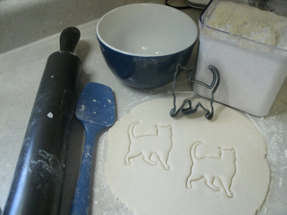 Cat Kitty Walking Animal Baking Tool Cookie Cutter Made In USA PR542