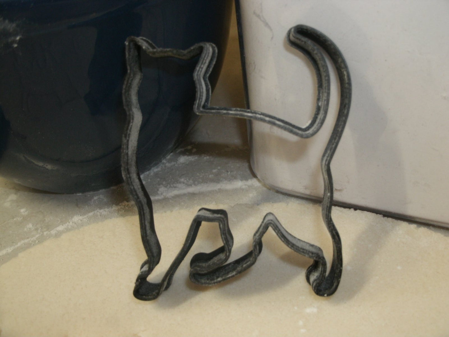 Cat Kitty Walking Animal Baking Tool Cookie Cutter Made In USA PR542