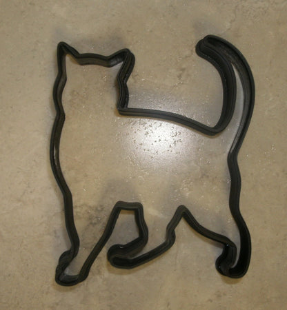 Cat Kitty Walking Animal Baking Tool Cookie Cutter Made In USA PR542