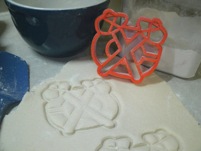 Chicago Blackhawks Hockey NHL Set Of 5 Cookie Cutters Made In USA PR645