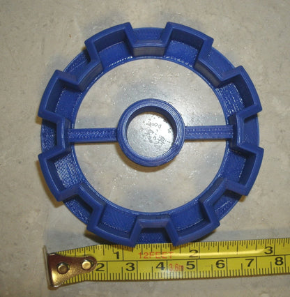 Gear Shape Steam Punk Retro Vintage Cookie Cutter Made In USA PR438