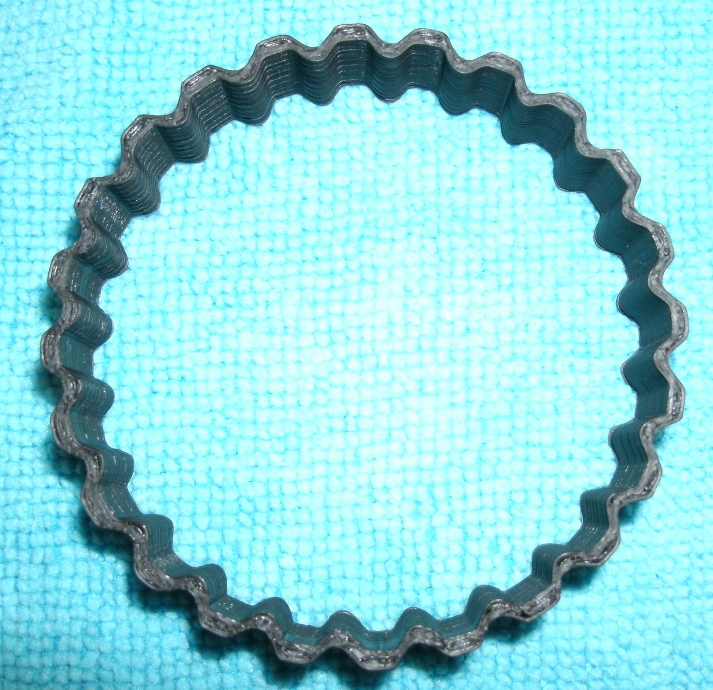 6x Bottle Cap Top Fondant Cutter Cupcake Topper 1.75 IN USA FD628