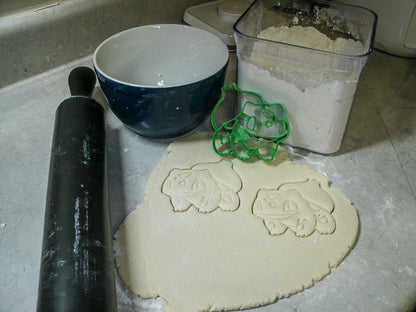 Bulbasaur Grass Poison Type Pokemon Green Seed Cookie Cutter Made In USA PR867