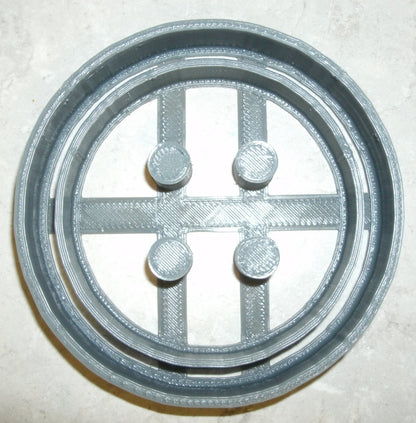 Button Fastener Clothing Sewing Cookie Cutter Made In USA PR638