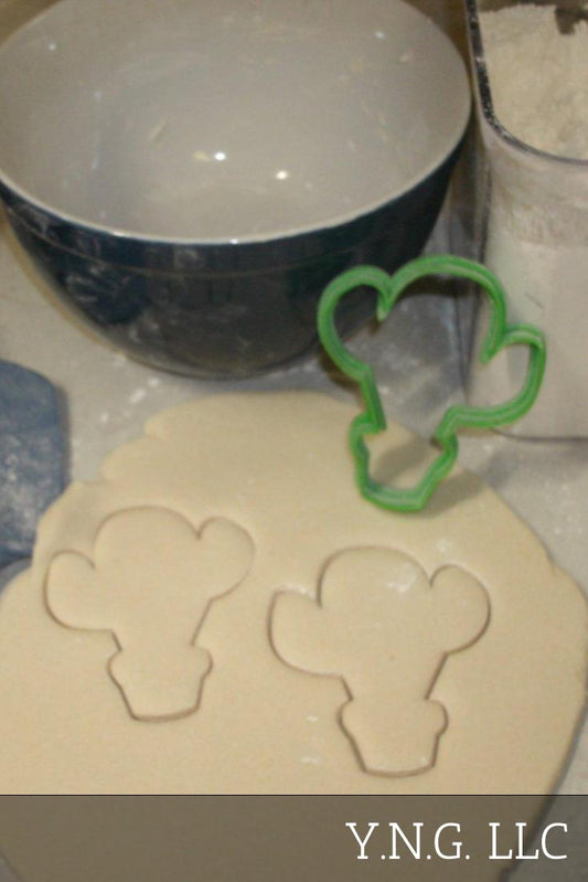 Cactus #1 Desert Plant Outline Cookie Cutter Made In USA PR622