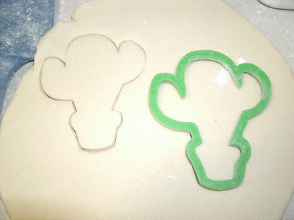 Cactus #1 Desert Plant Outline Cookie Cutter Made In USA PR622