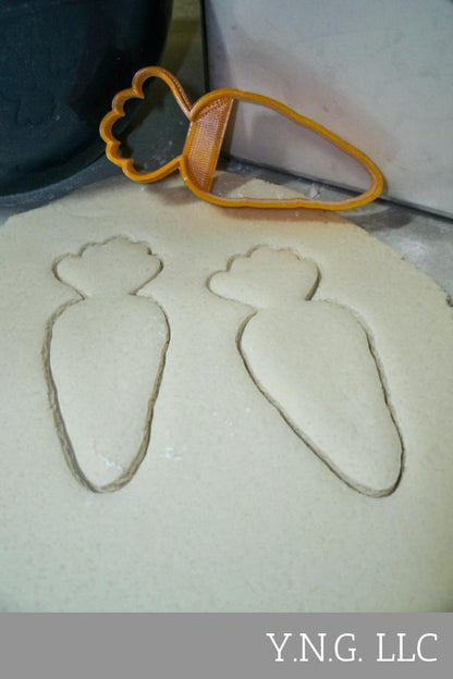 Carrot Root Vegetable Health Food Rabbit Cookie Cutter Made In USA PR823