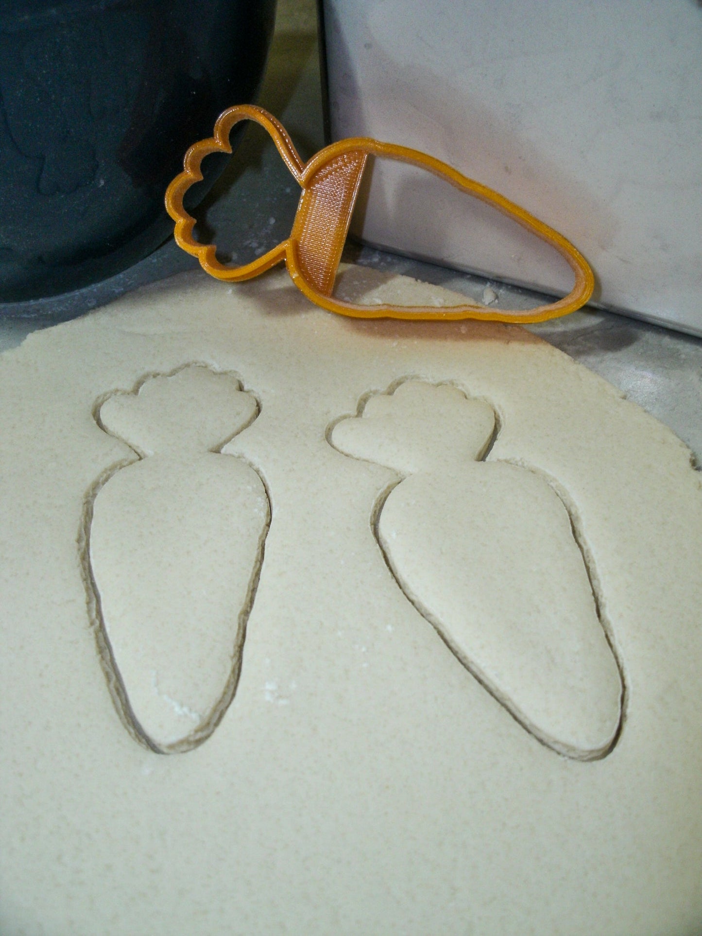 Carrot Root Vegetable Health Food Rabbit Cookie Cutter Made In USA PR823