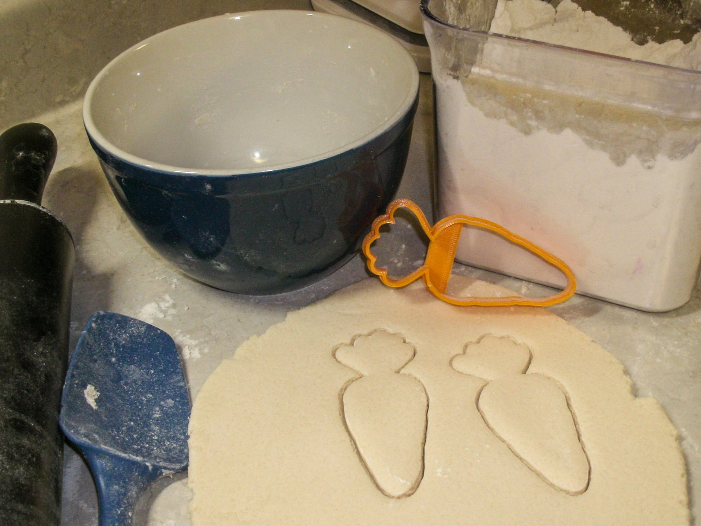 Carrot Root Vegetable Health Food Rabbit Cookie Cutter Made In USA PR823