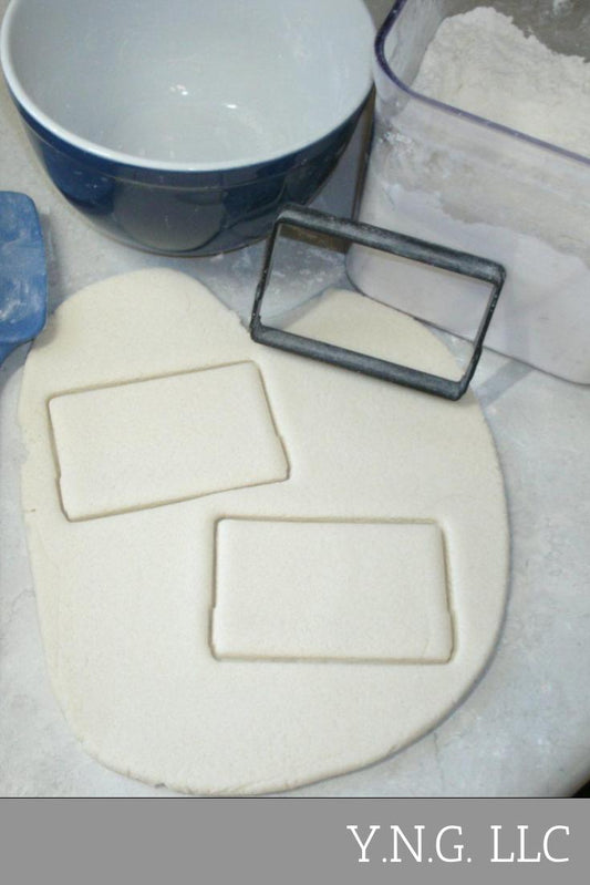 Cassette Tape Outline Music Cookie Cutter Made In USA PR667