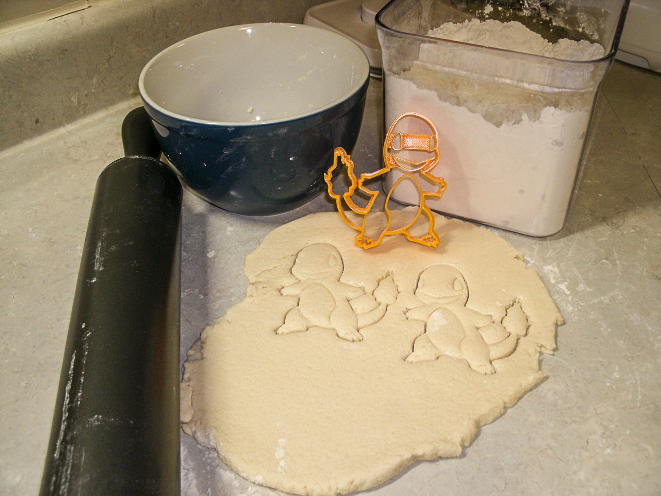 Charmander Fire Type Pokemon Orange Lizard Cookie Cutter Made In USA PR868