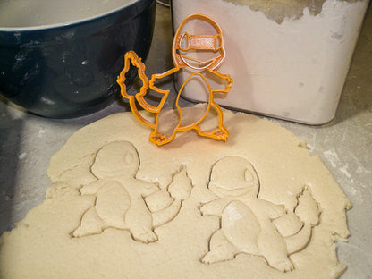 Charmander Fire Type Pokemon Orange Lizard Cookie Cutter Made In USA PR868