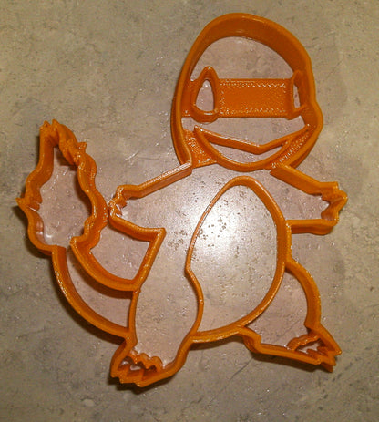 Charmander Fire Type Pokemon Orange Lizard Cookie Cutter Made In USA PR868