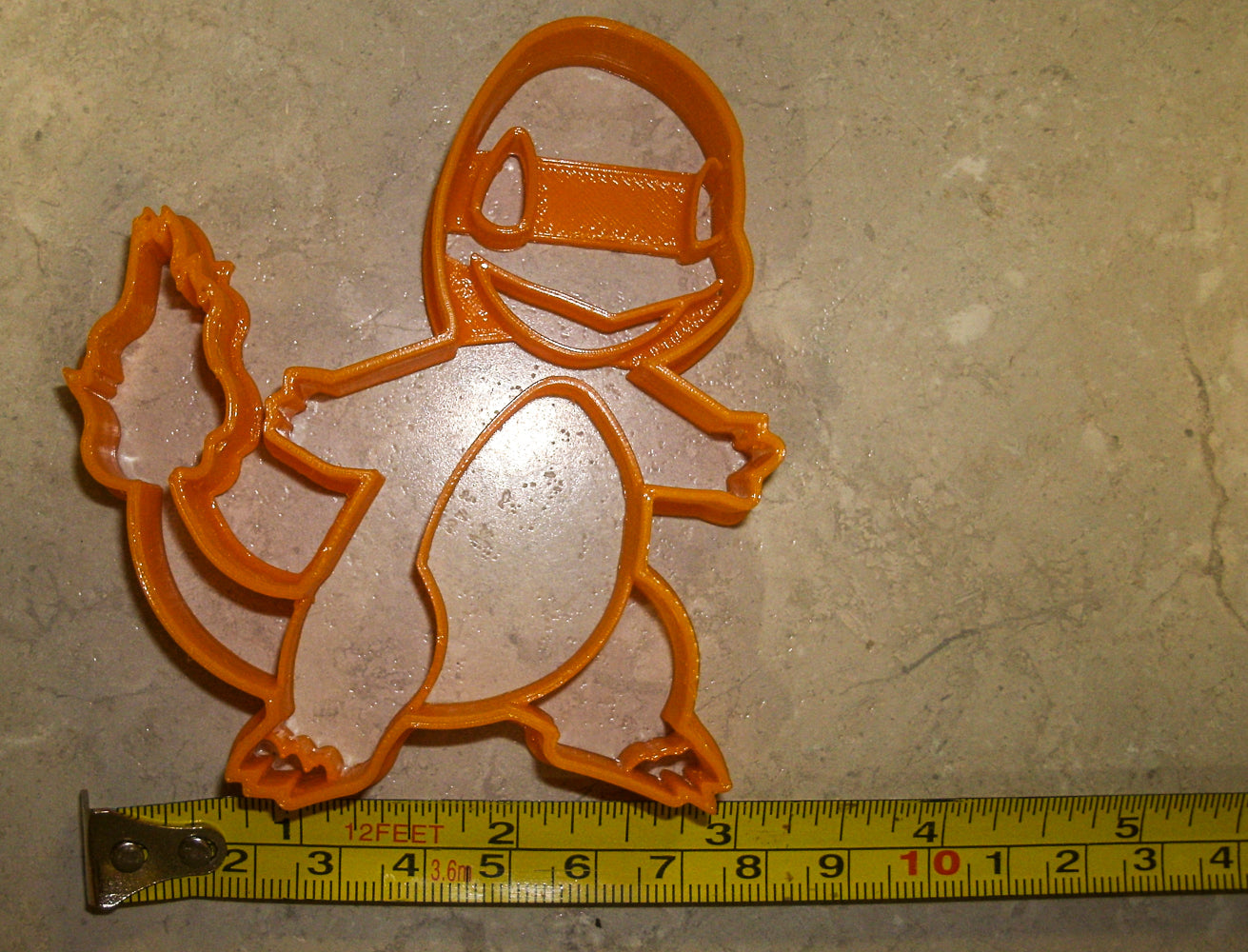 Charmander Fire Type Pokemon Orange Lizard Cookie Cutter Made In USA PR868