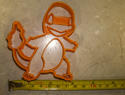 Charmander Fire Type Pokemon Orange Lizard Cookie Cutter Made In USA PR868