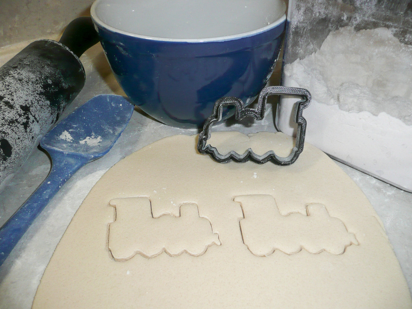 Train Engine Locomotive Cookie Cutter Baking Tool Made In USA PR277