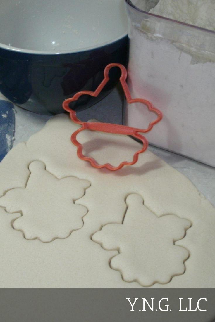 Clown Head Face Outline Circus Performer Cookie Cutter Made In USA PR2672