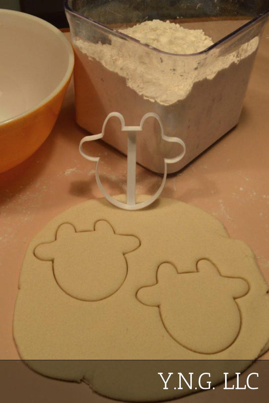 Goat Face Horned Farm Mountain Animal Sheep Cookie Cutter Made In USA PR2649