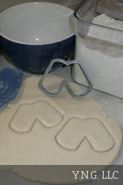 Two Dog Tags Military Soldier Pet Tag Cookie Cutter Made In USA PR2109