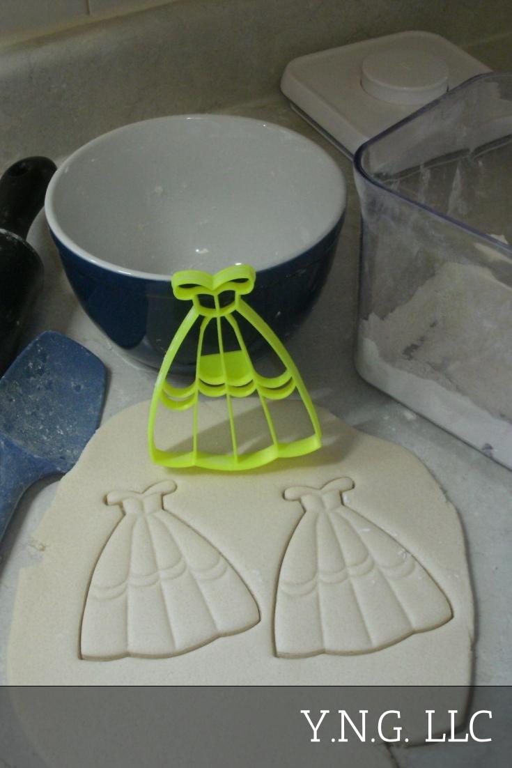 Belle Princess Dress Beauty and the Beast Cookie Cutter Made In USA PR2908