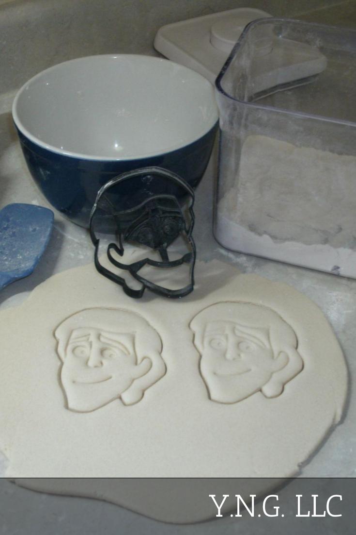 Prince Eric Detailed Face The Little Mermaid Cookie Cutter Made IN USA PR2923