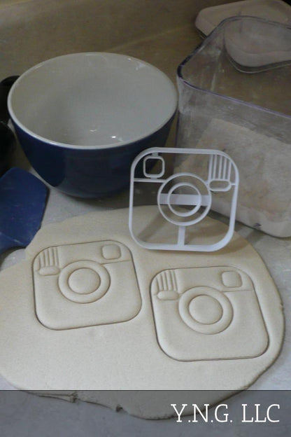 Instagram Themed Symbol Social Media Cookie Cutter Made In USA PR2953