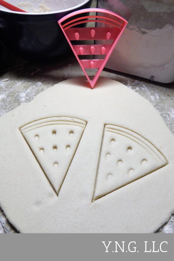 Watermelon Slice Healthy Summer Food Snack Cookie Cutter Made In USA PR2179