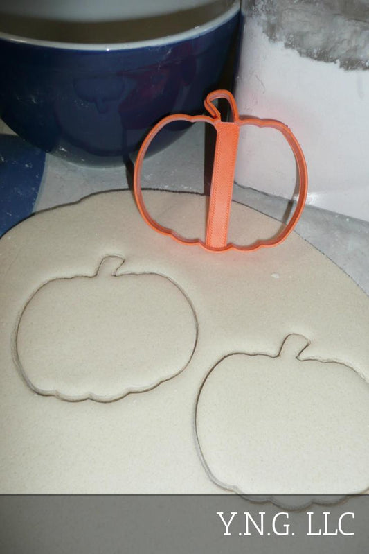 Pumpkin Outline Fall Halloween Thanksgiving Cookie Cutter Made In USA PR2939