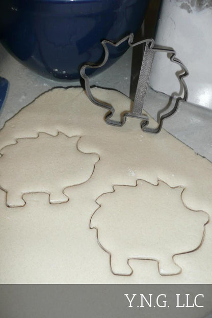 Hedgehog Spiny Quills Woodland Mammal Cookie Cutter Made IN USA PR2201