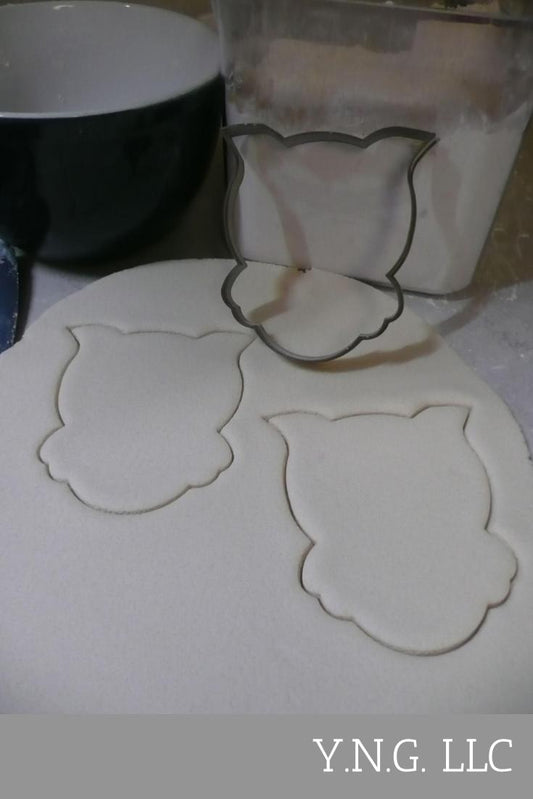 Owl Nocturnal Bird Of Prey Symbol Wisdom Animal Cookie Cutter Made In USA PR2983