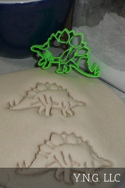 Stegosaurus Detailed Dinosaur Jurassic Cookie Cutter Made In USA PR2398