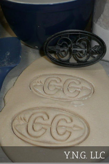 Cross Country CC Arrow Running Sport Cookie Cutter Made In USA PR2493