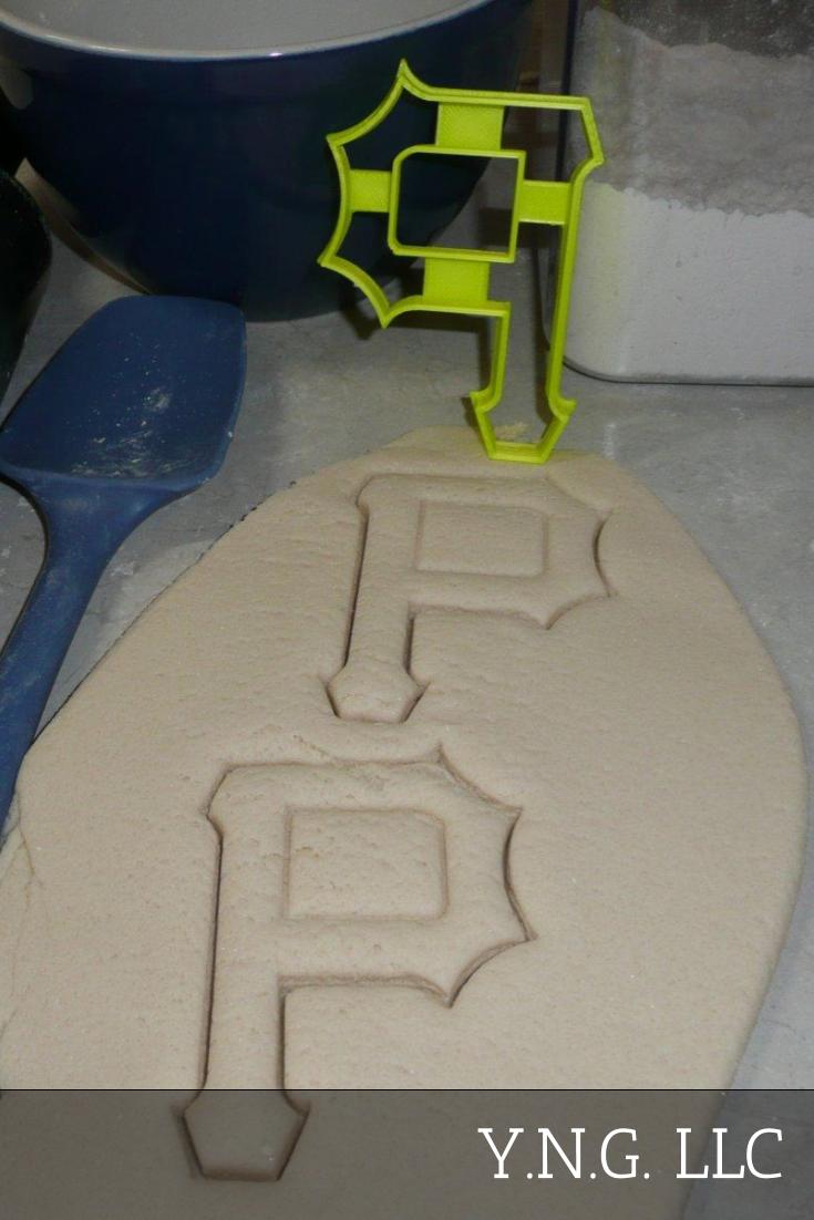 Pittsburgh Pirates P Logo MLB Baseball Sports Cookie Cutter Made In USA PR2581